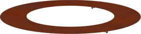 vidaXL potrivit pentru inel de copac plat Maro Ø50 / 80 cm