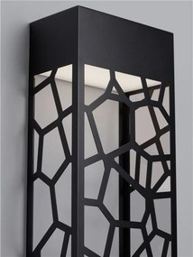 Aplica LED pentru exterior design arhitectural RAGNO negru