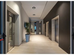 Corp de iluminat LED cu senzor 2 în 1 Kanlux 24605 ERGA LED/17W/230V 3000/4000/6500K negru