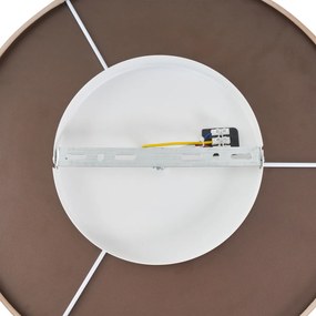 Plafonieră modernă bej din material textil, cu LED, cu dimmer în 3 trepte - Bredow