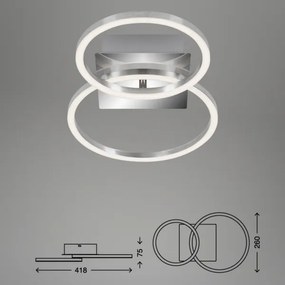 Plafonieră LED dimabilă FRAMES LED/16W/230V Briloner 3110-018