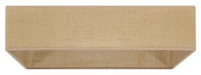 Brilagi - Corp de iluminat LED dimabil VELVET SQUARE LED/24W/230V cu telecomandă, maro