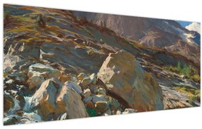 Tablou - John Singer Sargent, Simplon Pass, reproducere (120x50 cm)