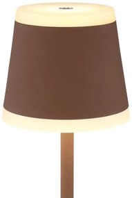 Globo 58433R - Lampă de birou LED RIDLEY LED/4,6W/3,7V 3000K maro dimabilă