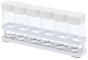 Recipiente de condimente cu suport 6 buc. Tower – YAMAZAKI