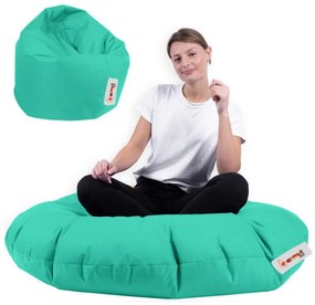 Fotoliu Bean Bag Iyzi 100 Cushion Pouf, Turquoise