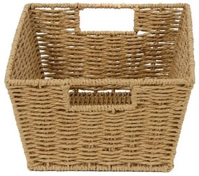 Cos din rachita compactor 31 x 24 x 14 cm, alb