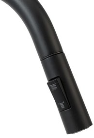 Baterie de bucatarie Rea Eco Fresh negru mat