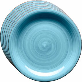Mäser Set de 6 farfurii de desert Bel Tempo 19,5cm, albastru