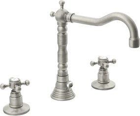 Baterie argintiu-mat pentru chiuvetă Antea – Sapho