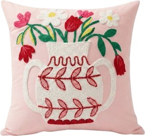 Fata de perna VASELLA 45x45 cm, roz