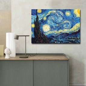 Pictură Decorativă pe Pânză 70100FAMOUSART-052, 70x100 cm, Reproducere Vincent Van Gogh