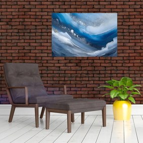 Tablou - Abstractizarea oceanului (90x60 cm)