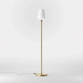 Lampa de podea design italian din alama si sticla Talis