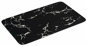 AQUALINE PCD011 covor de baie 50 x 80 cm,negru/marmură