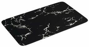 AQUALINE PCD011 covor de baie 50 x 80 cm,negru/marmură