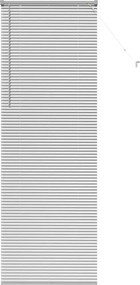 vidaXL Jaluzele venetiene Manual Argintiu 220 x 80 cm Aluminiu