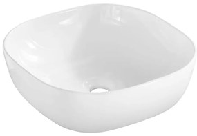COMAD UM-6252 SMILE 40 DP - Lavoar pe blat SMILE 41x41 cm alb lucios