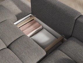 Colțar Vittario extensibil, 227x170x95 cm, orientare dreapta – Royal 04