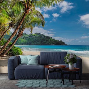 Fototapet - Plaja din Caraibe (147x102 cm)