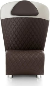 Koccola lemn masiv Top – Fotoliu cu spatar inalt si design geometric
