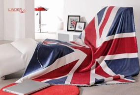 Patura steag UK calduroasa Union Jack 5046 130x150 cm