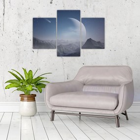 Tablou - Cer deasupra stâncilor (90x60 cm)