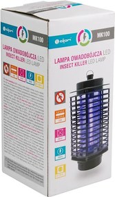 Aparat UV anti-insecte electronic, 1.2W, negru, Rebel