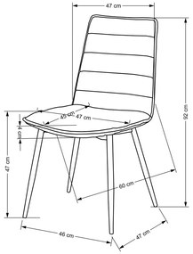 Scaun de bucaterie Lanier, bej