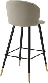 Scaun de bar design elegant LUX Volante, bej 115732 HZ