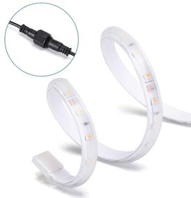 Bandă LED solară dimabilă Aigostar LED/10W/3,2V 10 m 2700K IP65 + telecomandă