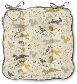 Pernă din bumbac pentru scaun Cooksmart ® Woodland