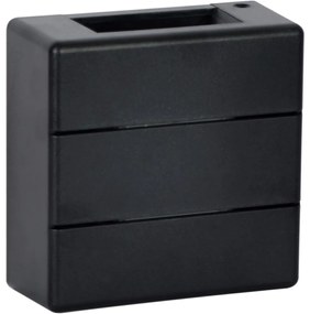 Immax 08520L - Aplica LED de perete pentru exterior LUXLINE, 6W, 230V, 3000K, IP54, negru