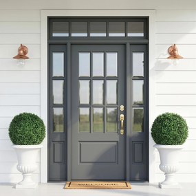 HOMCOM Plante Decorative Artificiale din Buxus cu 682 de Frunze, Rezistente la UV, Înălțime 42 cm | Aosom Romania