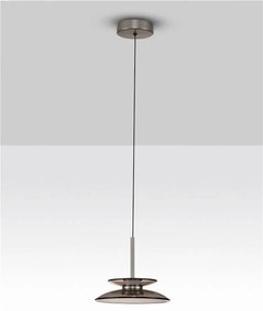 Lustra LED design ambiental Esti maro inchis 23cm