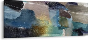 Tablou - Abstract acuarelă (120x50 cm)