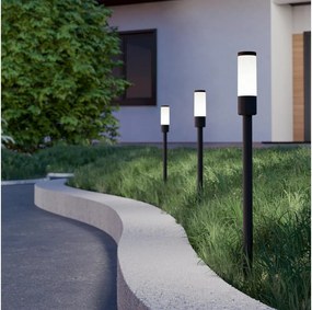 Eglo 902042 - Set de 3 lămpi de exterior ZANCARO LED 1W 230V IP44, negre