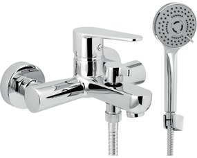 Novaservis - Set baterie pentru cadă TITANIA FRESH ECO crom lucios