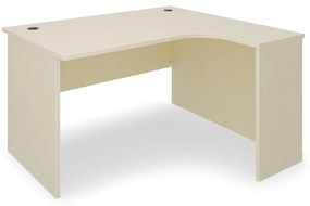 Birou de coltar SimpleOffice 140 x 120 cm, dreapta, mesteacan
