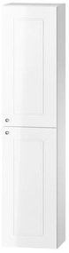 Supermobel Dulap pentru baie VERONA W30 SL, 30x160x32, luciu alb