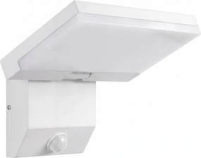 Aplica LED de perete pentru exterior cu senzor LED/18W/230V IP44 albă