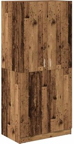 vidaXL Șifonier, Lemn vechi, 80x52x180 cm, lemn prelucrat