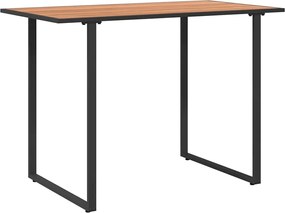 vidaXL Masă de Grădină Maro 100 x 55 x 70 cm lemn