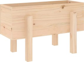 vidaXL Jardinieră de grădină, 62x30x38 cm, lemn masiv de pin
