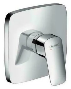 Baterie dus incastrata Hansgrohe Logis monocomanda crom