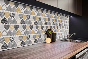 Panou perete Inimi decorative