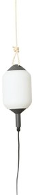 Lampa/Pendul portabil iluminat exterior decorativ SAIGON hole cap R17 gri/alb