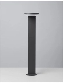 Stalp LED modern pentru iluminat exterior IP54 ENZI H-80cm
