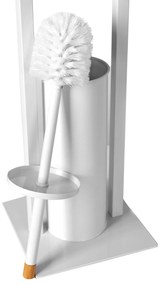 SUPORT METALIC din BAMBUS ALB White 390727