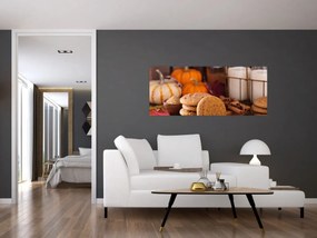 Tablou - Biscuiți de toamnă (120x50 cm)
